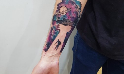 tatouage couleurs à Vienne