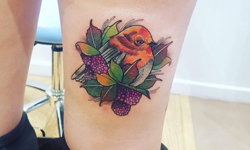 Tatouage couleur à Vienne